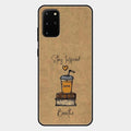 Inspired Sips Glass Case Cover For Samsung Galaxy S20 Plus