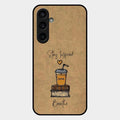 Inspired Sips Glass Case Cover For Samsung Galaxy S23 Fe 5G