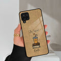 Inspired Sips Glass Case Cover For Samsung Galaxy M42 5G