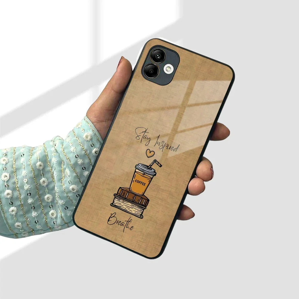 Inspired Sips Glass Case Cover For Samsung - ShopOnCliQ