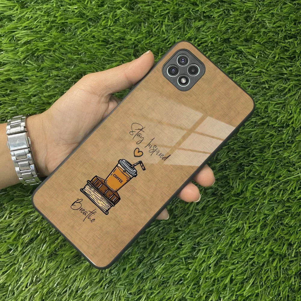 Inspired Sips Glass Case Cover For Samsung - ShopOnCliQ