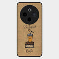 Inspired Sips Glass Case Cover For Vivo T4 5G