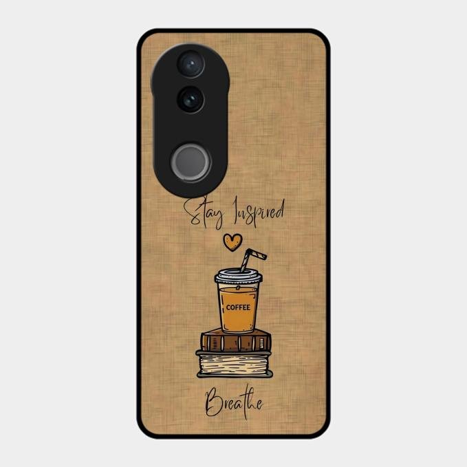 Inspired Sips Glass Case Cover For Vivo T4R 5G