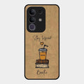Inspired Sips Glass Case Cover For Vivo T4X 5G