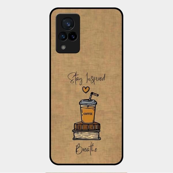 Inspired Sips Glass Case Cover For Vivo V21 5G