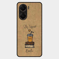 Inspired Sips Glass Case Cover For Vivo V29E 5G