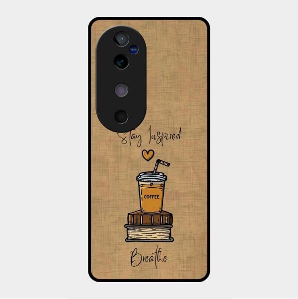 Inspired Sips Glass Case Cover For Vivo V40 5G
