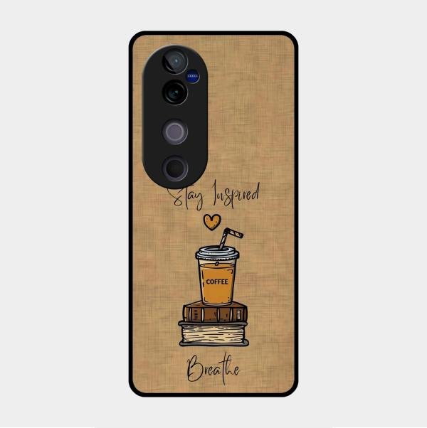 Inspired Sips Glass Case Cover For Vivo V40 Pro 5G