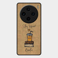 Inspired Sips Glass Case Cover For Vivo X100 5G