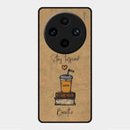 Inspired Sips Glass Case Cover For Vivo X100 Pro 5G