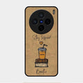 Inspired Sips Glass Case Cover For Vivo X200 5G
