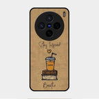 Inspired Sips Glass Case Cover For Vivo X200 5G