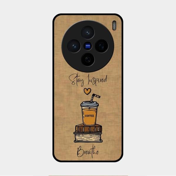Inspired Sips Glass Case Cover For Vivo X200 5G