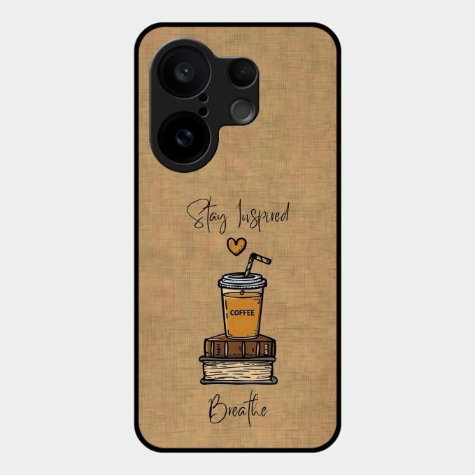 Inspired Sips Glass Case Cover For Vivo X200 Fe 5G