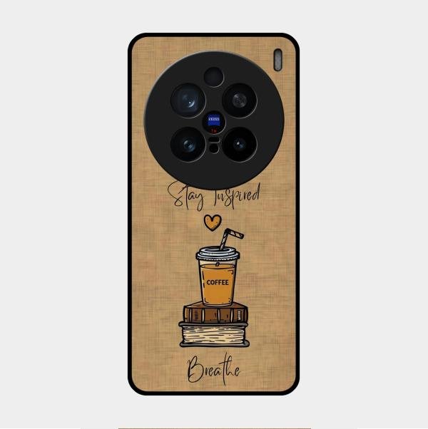 Inspired Sips Glass Case Cover For Vivo X200 Pro 5G
