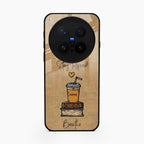 Inspired Sips Glass Case Cover For Vivo X300 Pro 5G