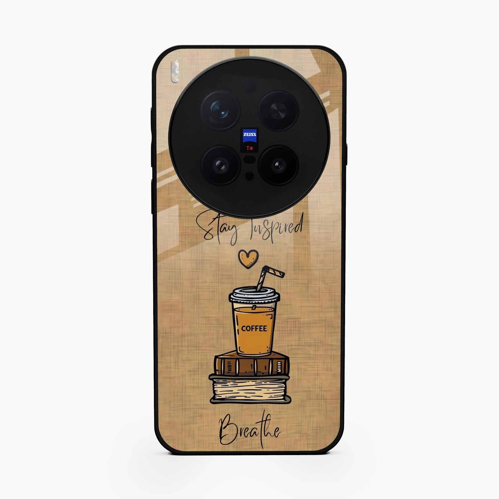 Inspired Sips Glass Case Cover For Vivo X300 Pro 5G