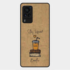 Inspired Sips Glass Case Cover For Vivo X60 Pro 5G