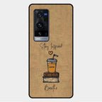 Inspired Sips Glass Case Cover For Vivo X60 Pro Plus 5G