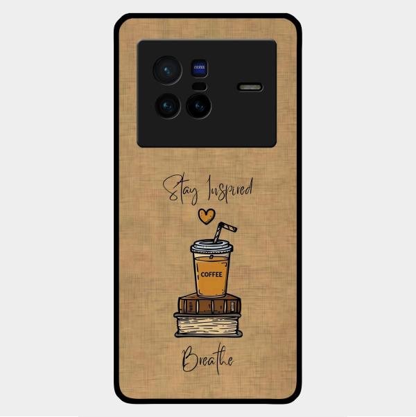 Inspired Sips Glass Case Cover For Vivo X80 5G