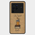 Inspired Sips Glass Case Cover For Vivo X80 Pro 5G