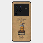 Inspired Sips Glass Case Cover For Vivo X80 Pro 5G