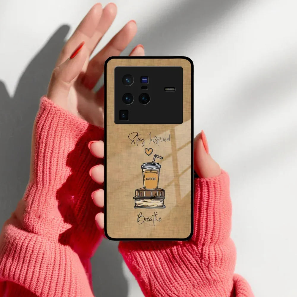 Inspired Sips Glass Case Cover For Vivo - ShopOnCliQ