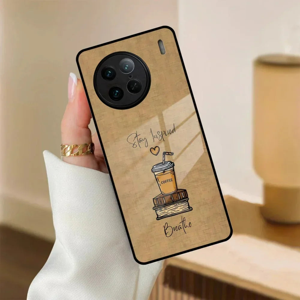 Inspired Sips Glass Case Cover For Vivo - ShopOnCliQ