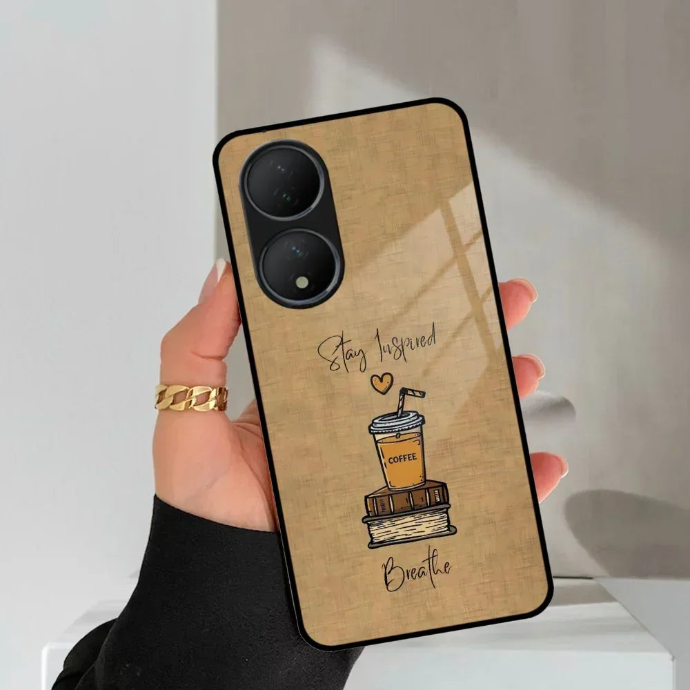 Inspired Sips Glass Case Cover For Vivo - ShopOnCliQ