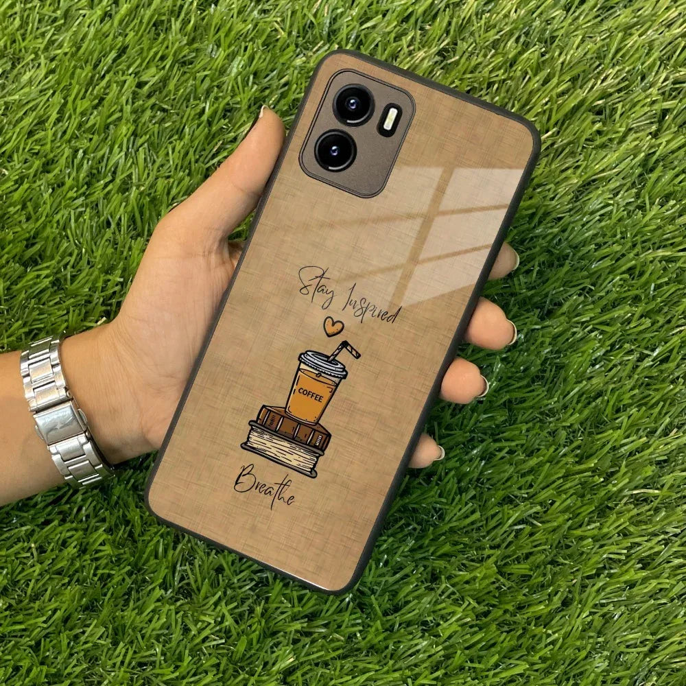 Inspired Sips Glass Case Cover For Vivo - ShopOnCliQ