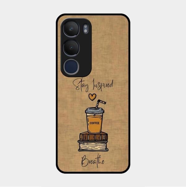 Inspired Sips Glass Case Cover For Vivo Y29 5G