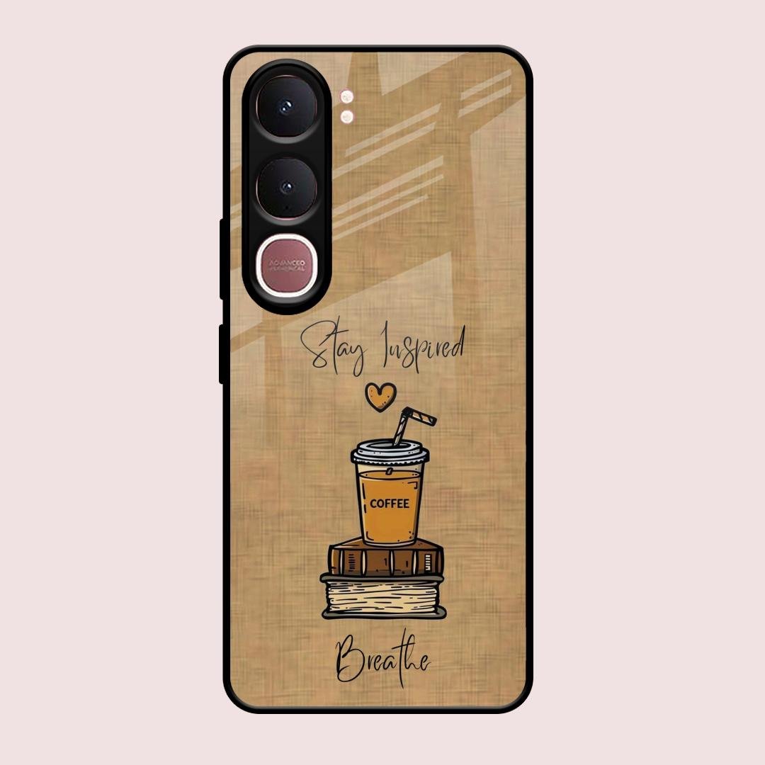 Inspired Sips Glass Case Cover For Vivo Y31 5G