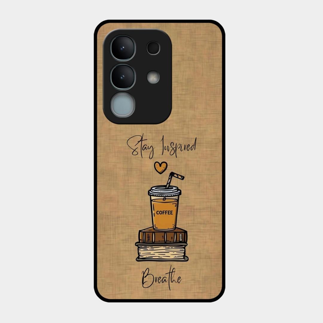 Inspired Sips Glass Case Cover For Vivo Y31 Pro 5G