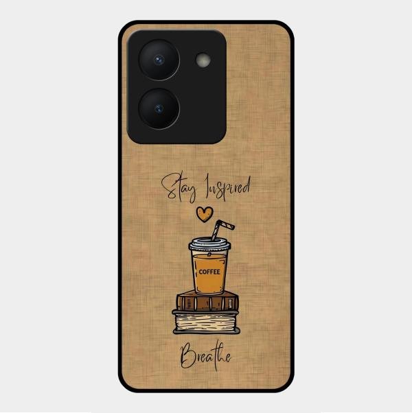 Inspired Sips Glass Case Cover For Vivo Y36