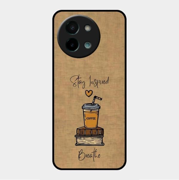 Inspired Sips Glass Case Cover For Vivo Y58 5G