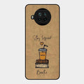 Inspired Sips Glass Case Cover For Xiaomi Mi 10I 5G
