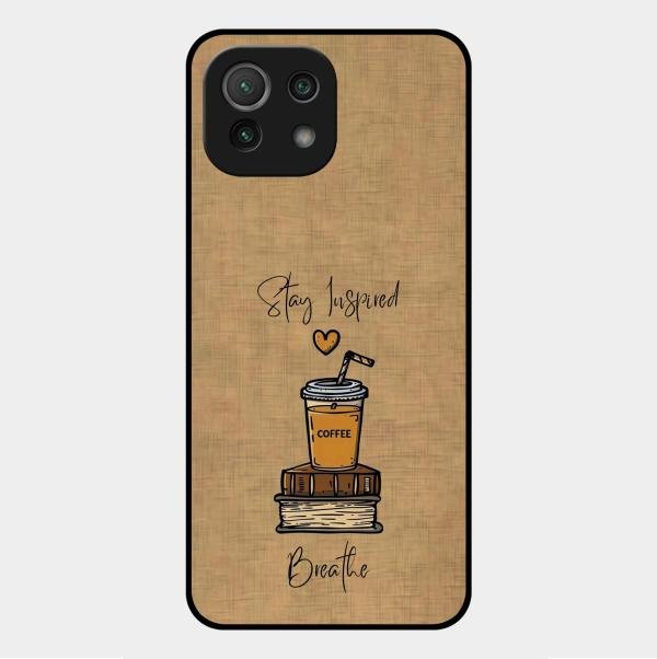Inspired Sips Glass Case Cover For Xiaomi Mi 11 Lite