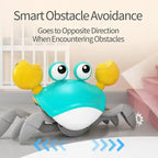 Interactive Crawling Crab Toy for Babies | LED Lights, Music & Rechargeable Fun - ShopOnCliQ