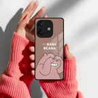 We Bare Bears Brown Glossy Metal Case Cover For Oppo - ShopOnCliQ