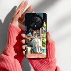 Guitar Girl Glossy Metal Case Cover For Oppo - ShopOnCliQ