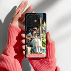 Guitar Girl Glossy Metal Case Cover For Oppo - ShopOnCliQ