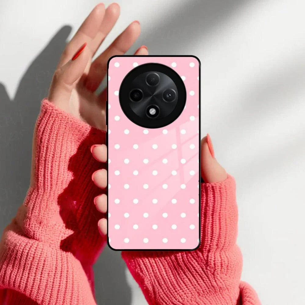 Pollaka Dot Glossy Metal Case Cover For Oppo - ShopOnCliQ