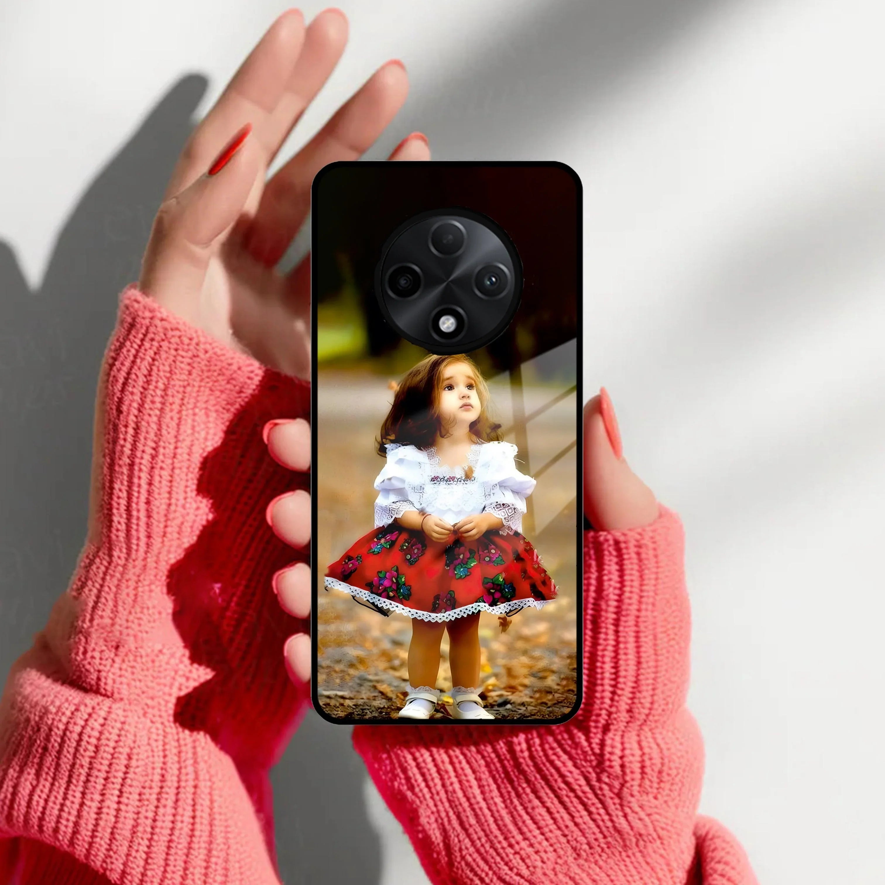 Doll Design Glossy Metal Case Cover For Oppo - ShopOnCliQ