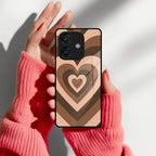 Latte Love Patter Glossy Metal Case Cover Coffee For Oppo - ShopOnCliQ