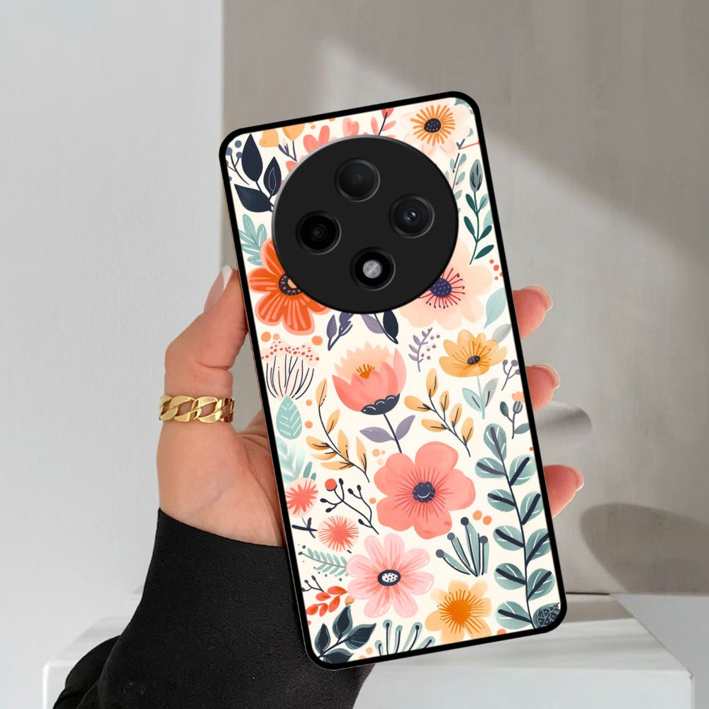 Garden of Delights Glass Case Cover For for Oppo