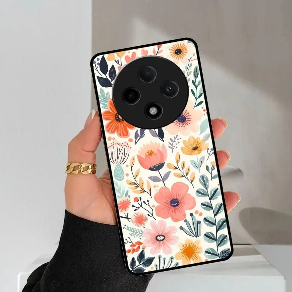 Garden of Delights Glass Case Cover For Oppo - ShopOnCliQ