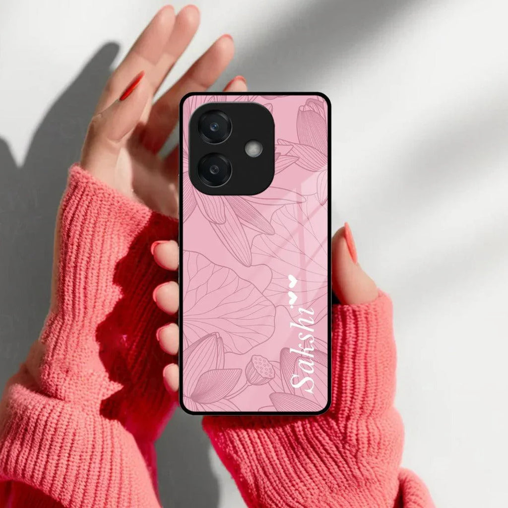 Customized luxury Peach leaves Glossy Metal Case Cover For Oppo - ShopOnCliQ