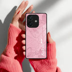 Customized luxury Peach leaves Glossy Metal Case Cover For Oppo - ShopOnCliQ