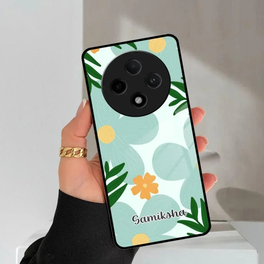 Daisy Dreams Customized Glass Case Cover For Oppo - ShopOnCliQ