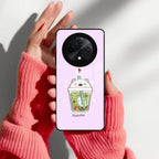 Cartoon Matcha Tea We Bare Bears Glossy Metal Case Cover For Oppo - ShopOnCliQ